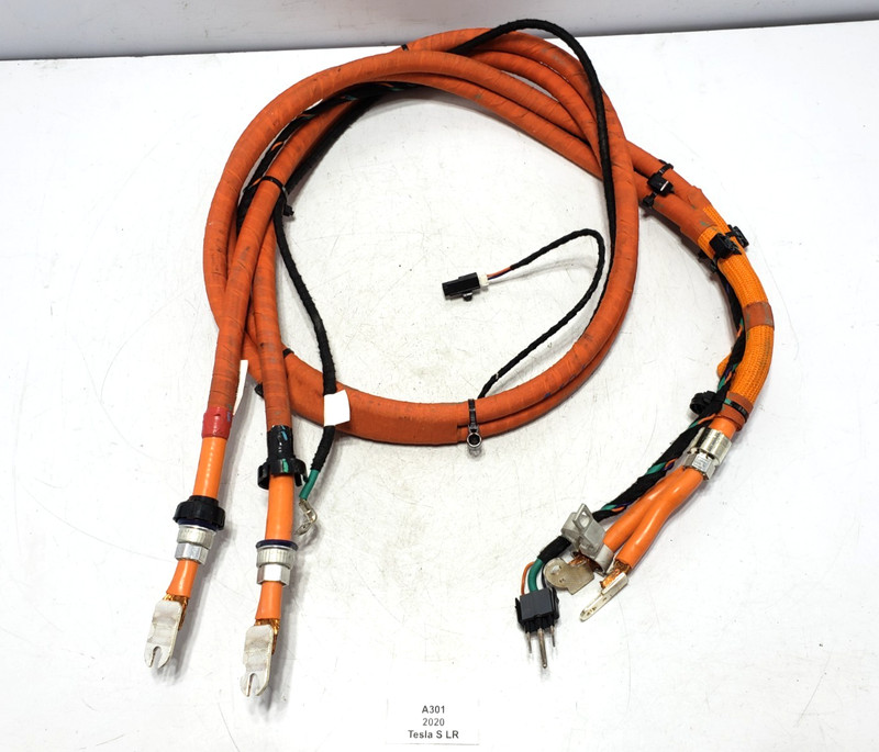 ✅ 16-20 OEM Tesla Model S High Voltage Charge Port Wiring Harness Inlet