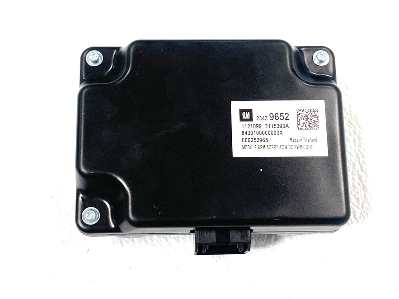 2018-2021 BUICK ENCLAVE AC AND DC POWER INVERTER CONVERTER MODULE OEM #A0.18