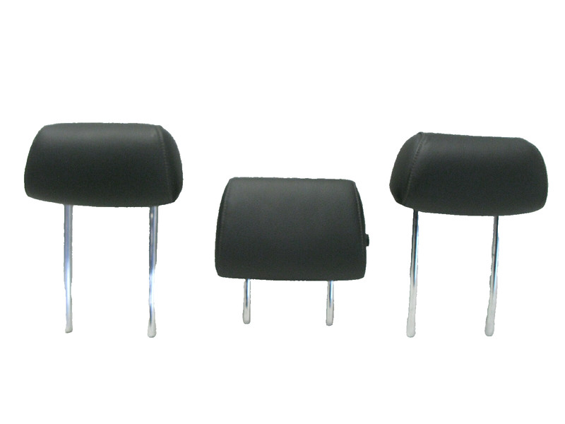 06-11 BMW E90 325i 328i 335i Rear Upper Seat Head Rest Black OEM Left Right
