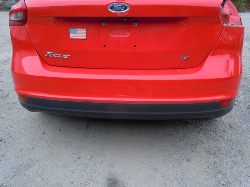 2015-2018 Ford Focus Hatchback Rear Bumper Cover Gasoline W/O Park Assist PQ