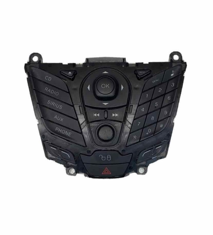 Ford Fiesta radio am fm 11 13 control panel voice recognition OEM AE8T18K811BA