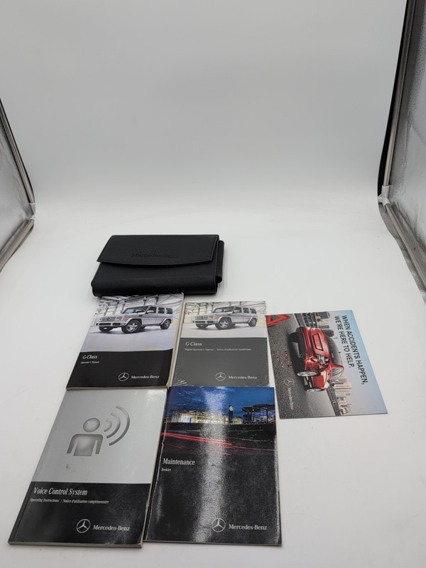2016 16 Mercedes G CLASS G550 G63 Owners Manual SET G 550 63 WAGON GUIDE +CASE