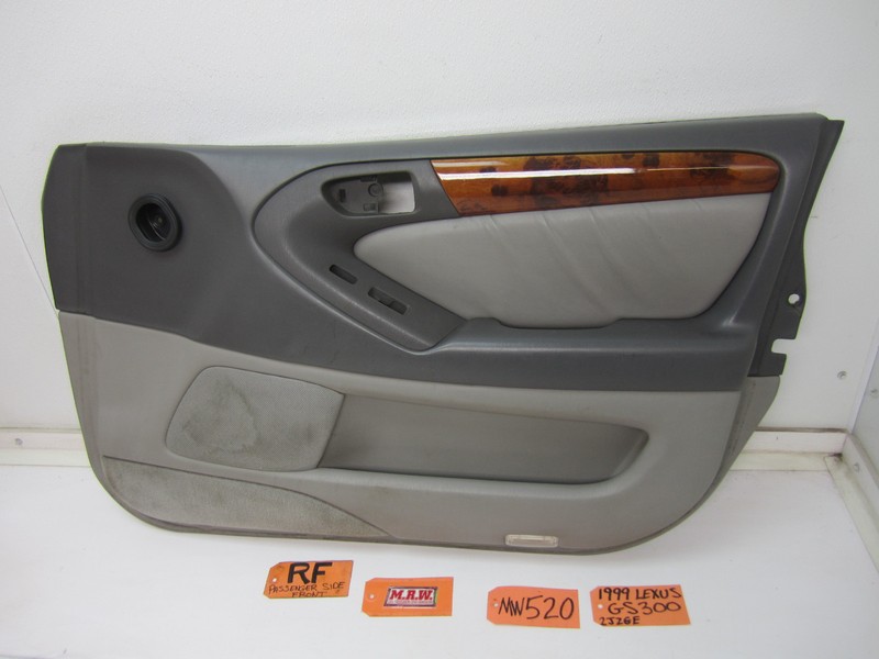 DOOR PANEL RIGHT FRONT PASSENGER SIDE RH CAR SPEAKER COVER ARMREST fits 99 GS300