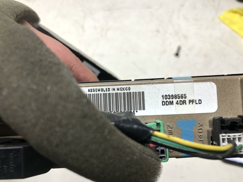 03-07 Chevrolet Silverado Crewcab Master Switch Assembly Oem Tested .