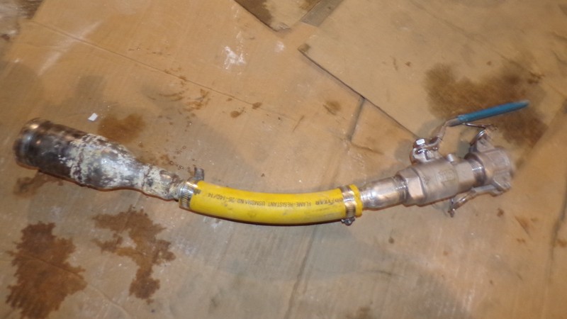 Hose with Shut-Off Valve 1000 WOG CF8M *FREE SHIPPING*