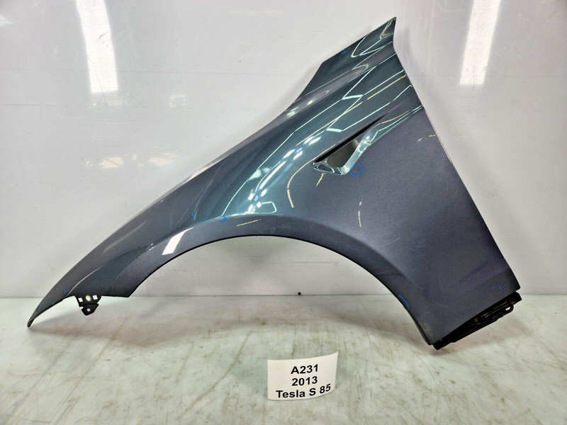 ✅ 12-20 OEM Tesla Model S Front Left Driver Side Fender Cover Panel Gray PMTG *