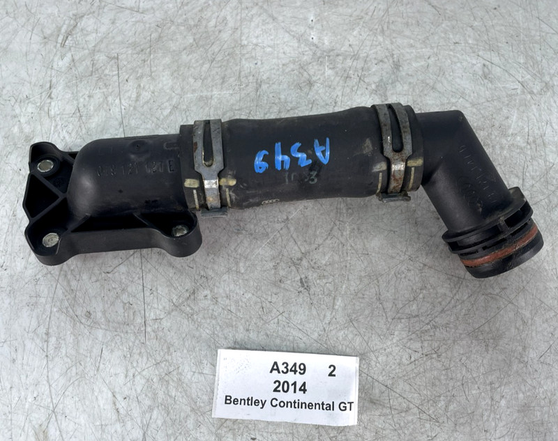 ✅ 2013-2017 OEM Bentley Continental GT 4.0L Engine Coolant Hose Adapter