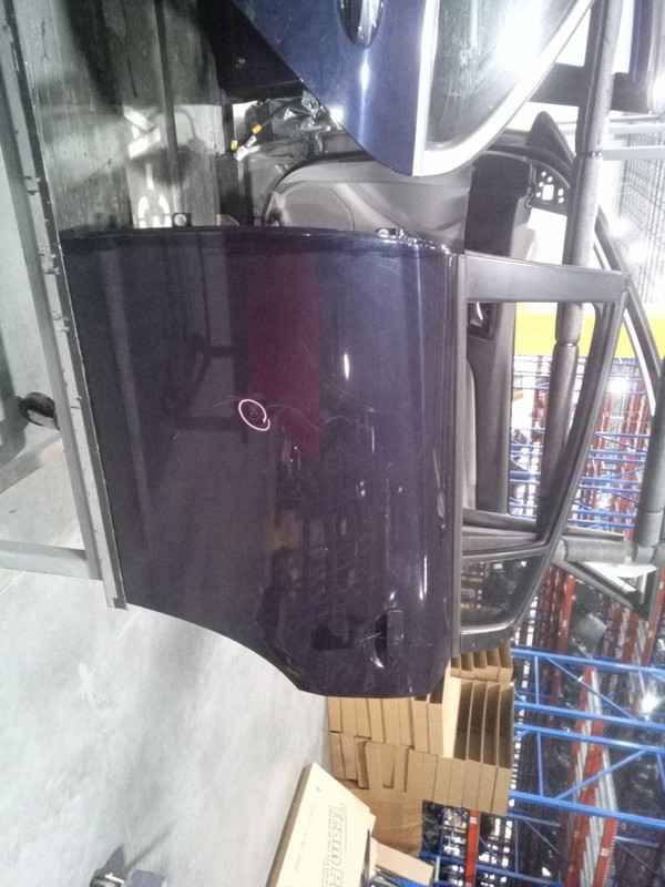 2012 Dodge Charger Left Rear Door Purple 571914 Dents Scratches 131K Miles