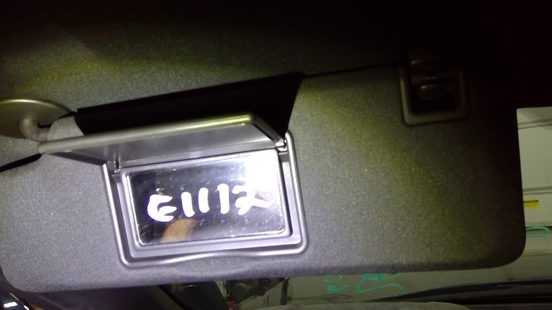 Driver Left Sun Visor Coupe Without Illumination Fits 16-24 CAMARO 1784186