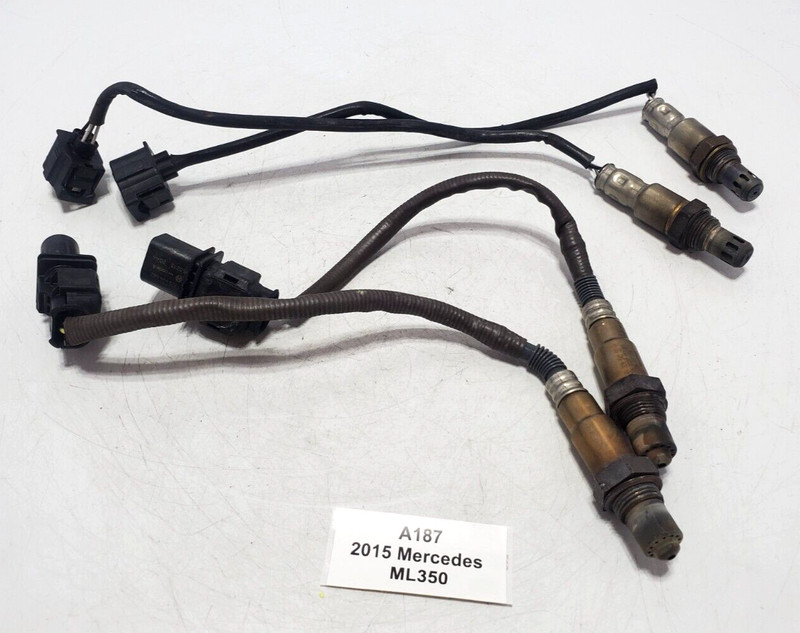 ✅ 2012-2018 OEM Mercedes W166 ML350 Oxygen O2 Sensor Lambda SET Of 4