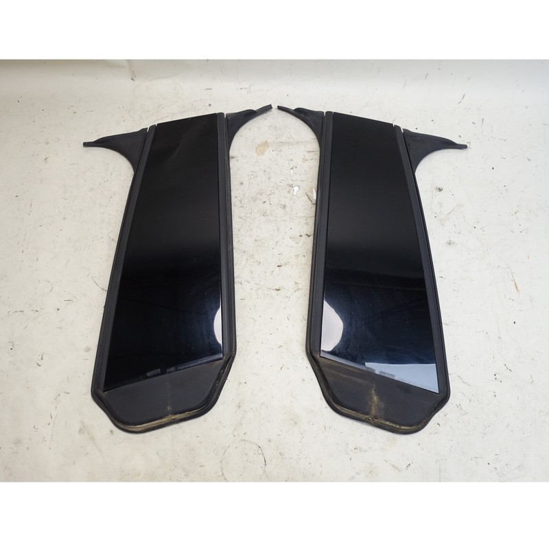 2014-2020 BMW F36 4-Series Gran Coupe B- Pillar Ext Trim Covers Gloss Black OEM
