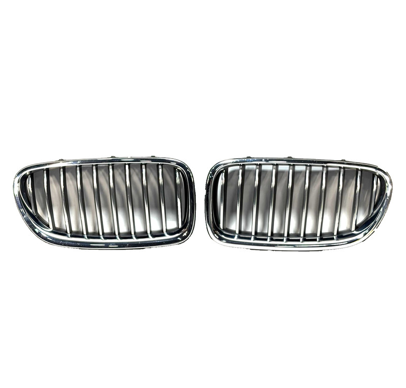 📌 2014-2016 BMW 528i xDRIVE FRONT LEFT & RIGHT SIDE UPPER RADIATOR GRILLES OEM