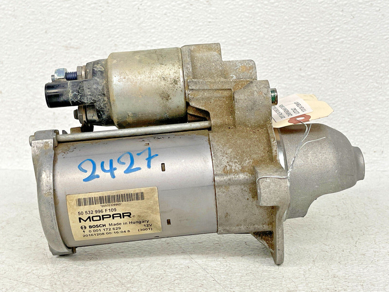 ⭐2017-2022 ALFA ROMEO GIULIA 2.0L ENGINE STARTER MOTOR ASSEMBLY 82K OEM LOT2427
