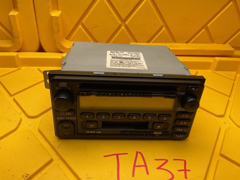 2001-2002 Toyota RAV4 Radio Stereo Cassette Tape Deck CD Player 86120-42040