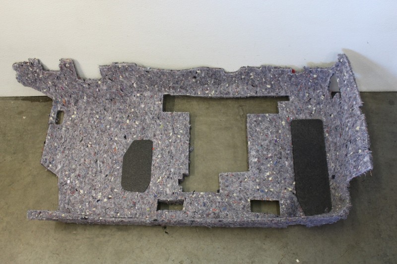 MK2 Audi TT TTS TTRS Coupe Left Sound Absorber Insulation Pad Mat Oem 2008-2015