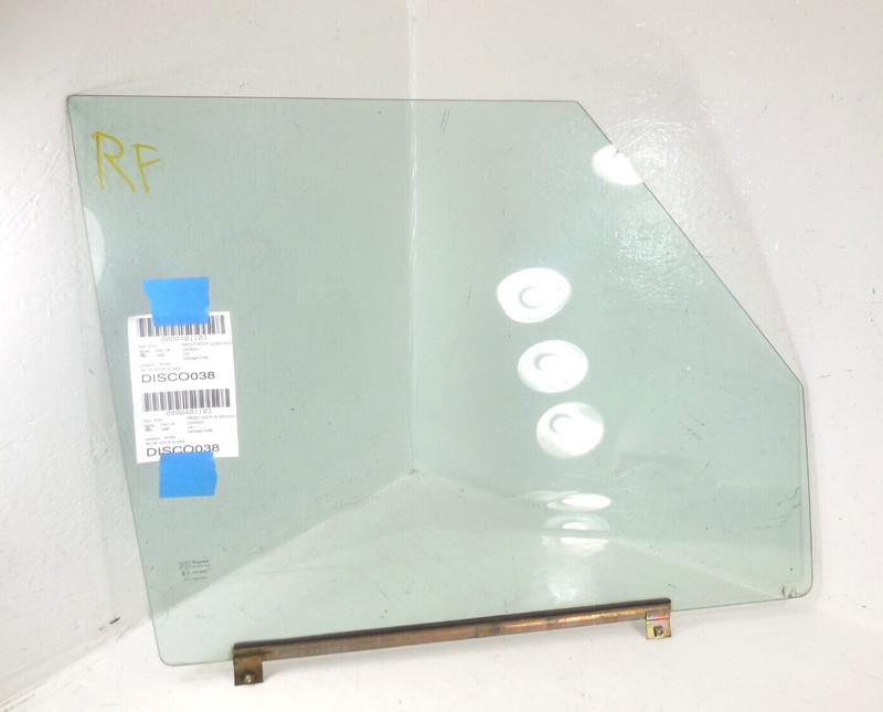 1996 96 Land Rover Discovery Front Door Window Glass Passenger Right RH OEM