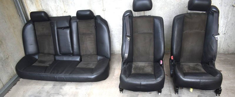 2004-07 Cadillac CTS-V Sedan Non Recaro Leather Suede Front & Rear Seats *USED*