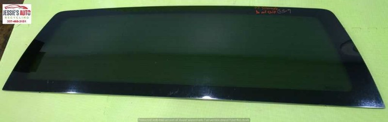 07 08 09 10 11 12 13 CHEVY SILVERADO 5.3L HEATED FIXED BACK GLASS GS-7