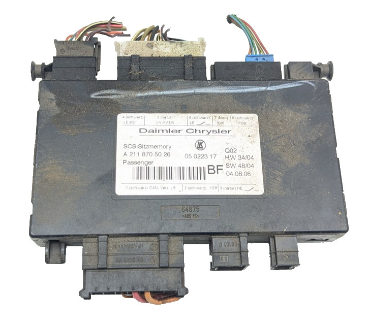 03-13 Mercedes W251 R350 GL550 Seat Control Module Front Left 2118705026