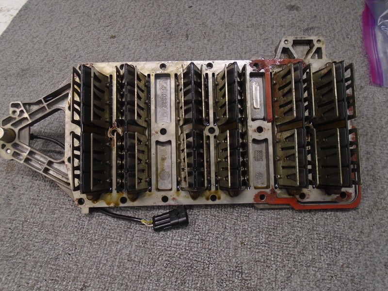 Reed Plate Assy W Reed Valves 0349332 5006208 Evinrude E-Tec Outboard 225 Hp