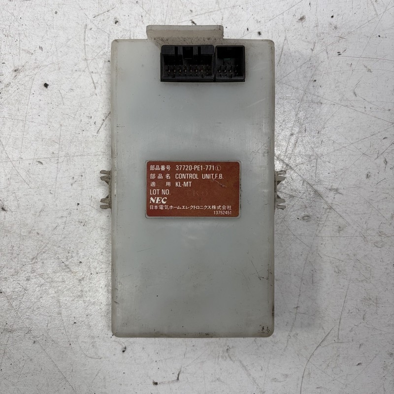 84-87 Honda Civic MT Control Unit Feed Back 37720-PE1-771 OEM