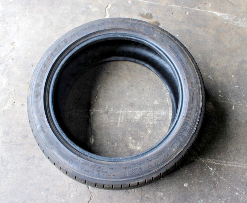 Used 245/45ZR18 Michelin Pilot Sport All Season 4 100Y - 6.75/32