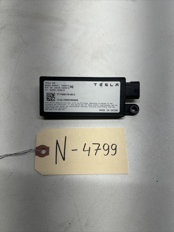 20-21 Tesla Y MY Bluetooth Antenna Trunk Proximity Module OEM 1509516 4799 B142