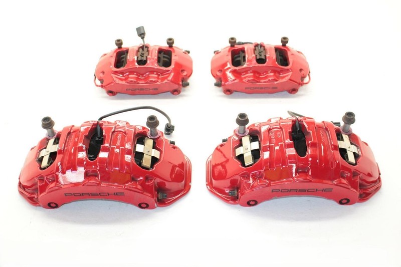 10-16 Porsche Panamera Pair of Left and Right Front and Rear BREMBO Calipers