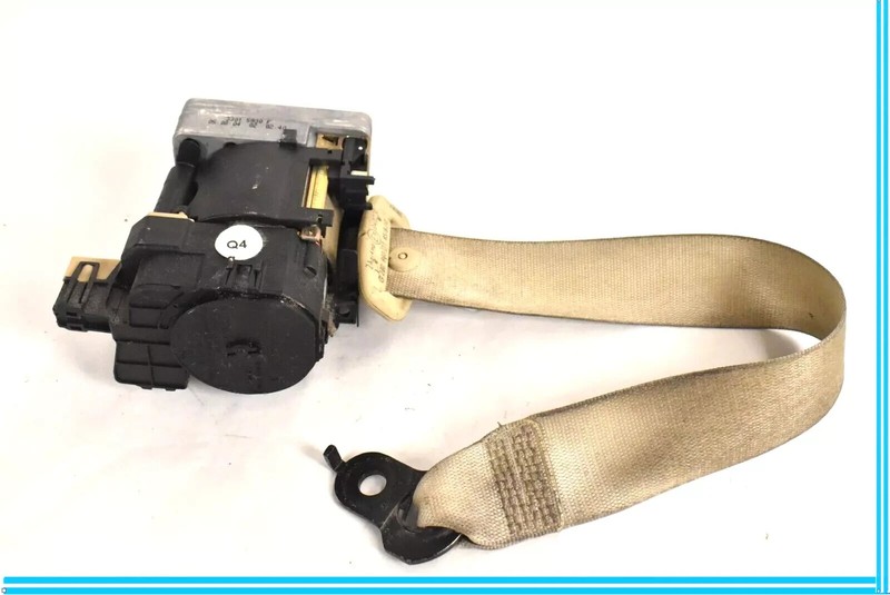 03-06 Mercedes R230 SL55 AMG SL500 Left Side Seat Belt Retractor Beige OEM