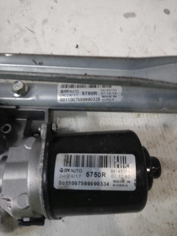 2017 Chevrolet Colorado Wiper Motor OEM 84145751 Grey 117K Miles