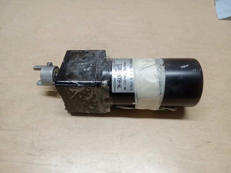 Yokogawa 6RH-D9 W/ Yokogawa TM-H6A3PB1NR076Torque Servo Motor