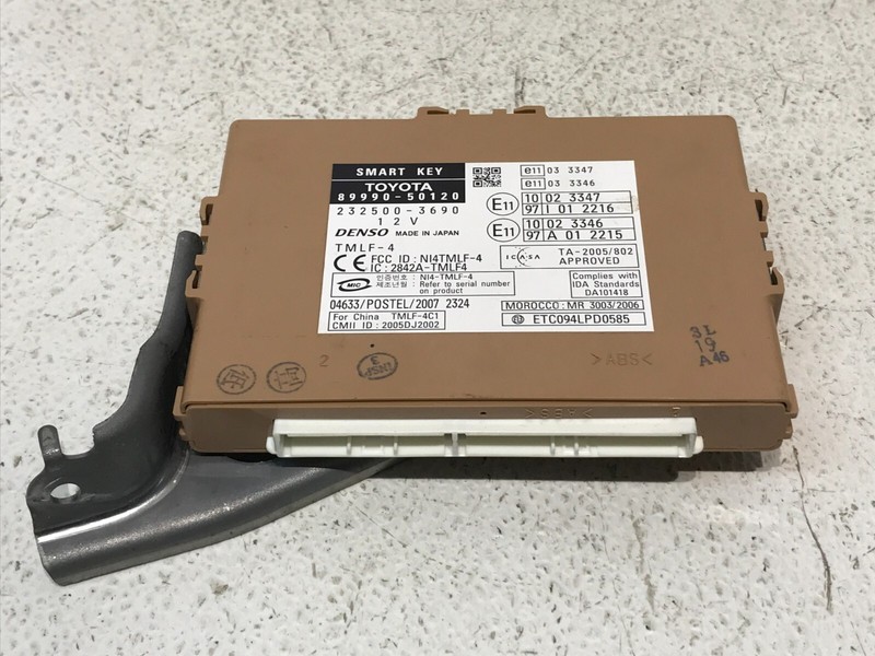 07-09 LEXUS LS460 SMART KEY MODULE KEYLESS THEFT LOCKING CONTROL UNIT OEM