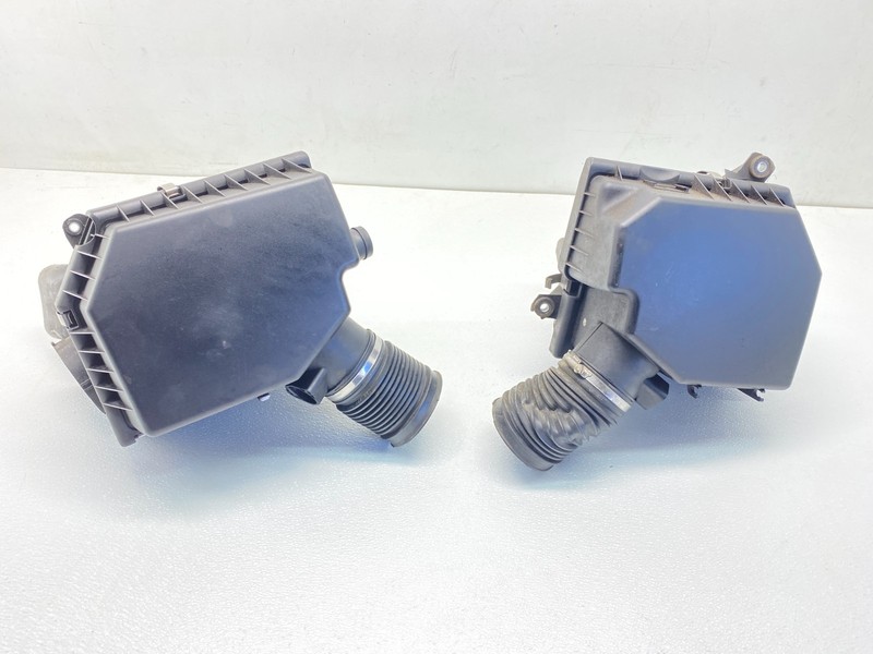 06-10 BMW E60 E63 M5 M6 Left Right Air Intake Filter Muffler Housing Box Set OEM