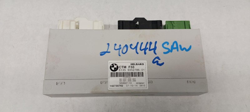 14-'16 BMW 428i convertible top control module OEM