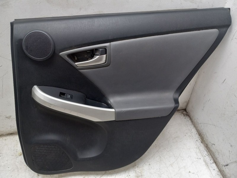 13 TOYOTA PRIUS PLUG-IN REAR DRIVER LEFT DOOR PANEL GRY-LB10