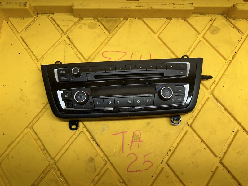 2015 -2016 BMW M3 F80-F83 CLIMATE CONTROL AUDIO RADIO MMI MEDIA SWITCH PANEL OEM