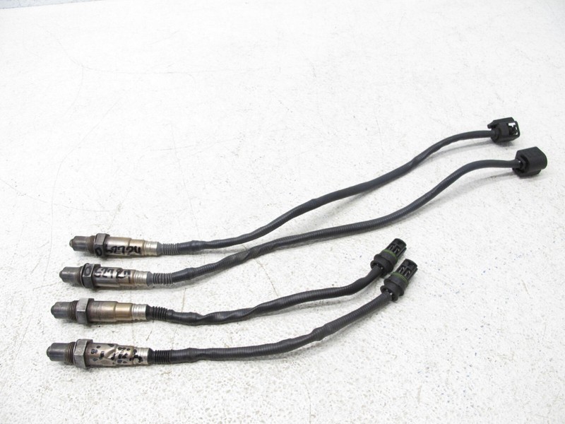10-13 BMW E70 X5 M X5M M SPORT 4.4 FRONT REAR O2 OXYGEN LAMBDA SENSOR SET OEM 06