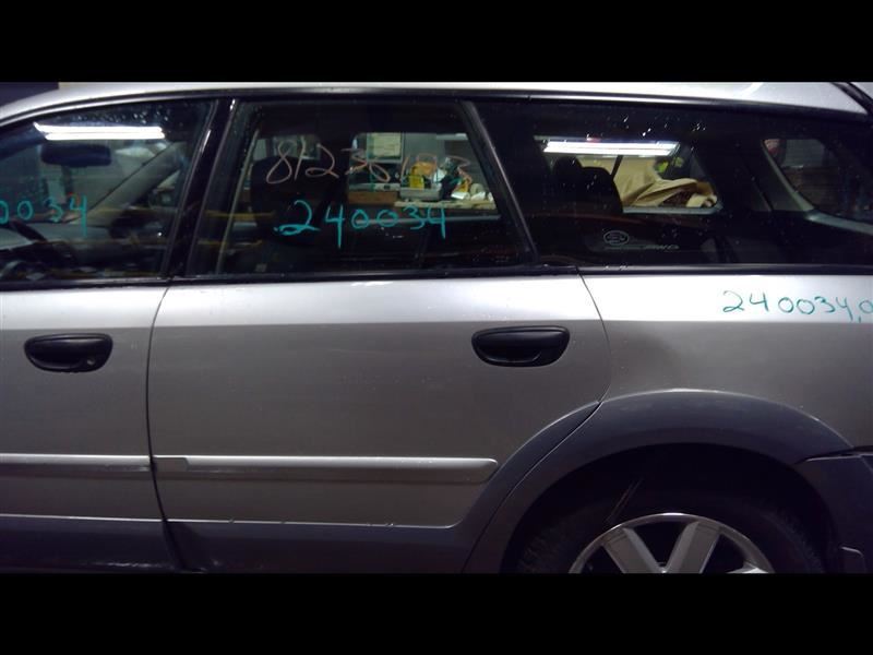Driver Rear Side Door Silver Station Wgn Outback Fits 05-09 LEGACY 1292311