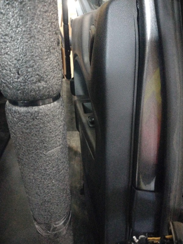 2017 Ford Fiesta Left Rear Door Grey Sedan OEM 672213 58k Miles