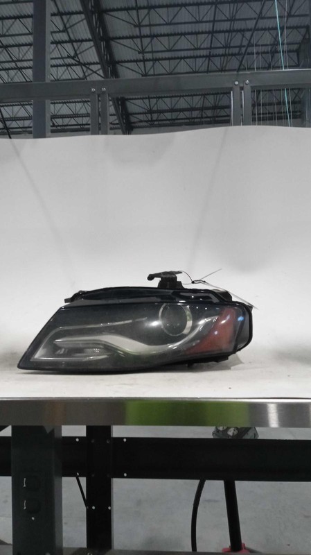 2012 AUDI A4 Left Headlight Assembly Black OEM 367718 180K Miles