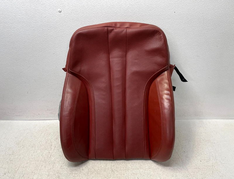 13-16 BMW F06 F12 F13 640i FRONT RIGHT PASSENGER UPPER SEAT CUSHION RED 1313 OEM