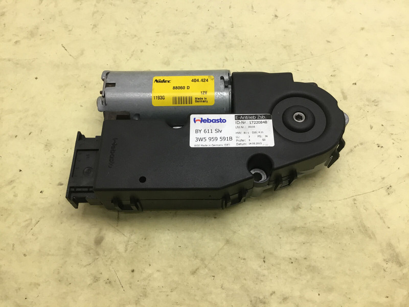 13-18 Bentley Flying Spur W12 Sunroof Sun Roof Screen Protection Motor |:Y