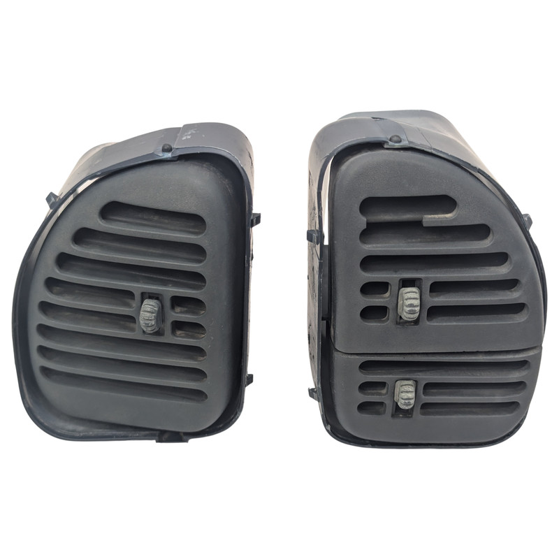 1995–1998 Chevy GMC Truck Tahoe Suburban Driver Dash Bezel Vents Pair OEM