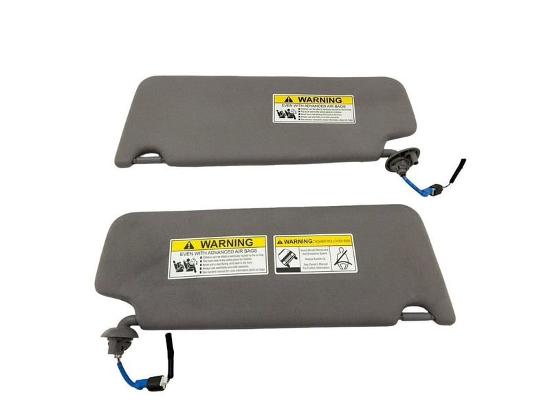 2016-2021 Honda Pilot Left And Right Sun Visor Set Of 2 Gray