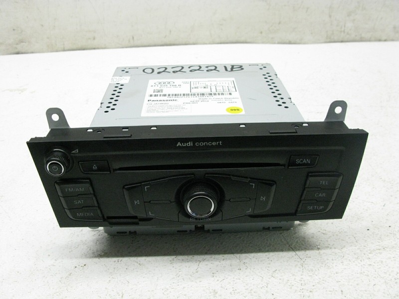 08-12 AUDI 8T A5 S5 A4 MULTIMEDIA CD RADIO RECEIVER HEAD UNIT OEM 022221B