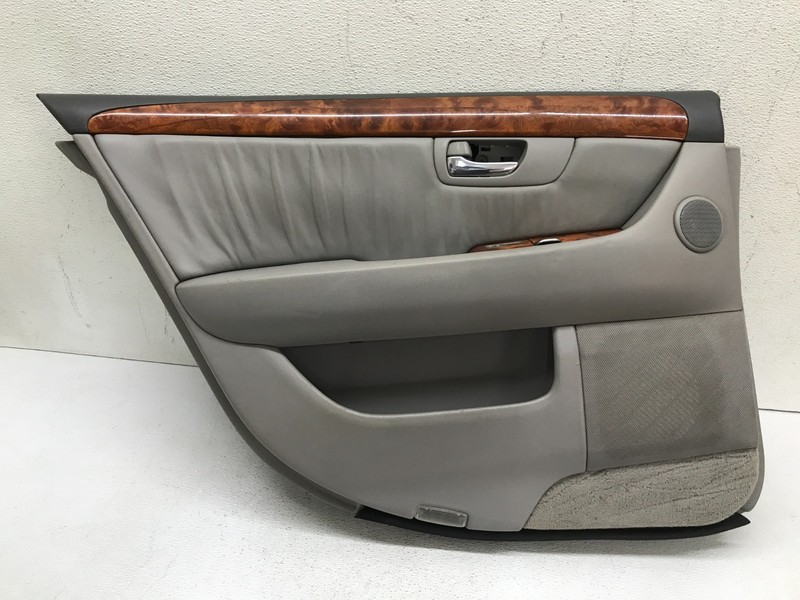 2004 2005 2006 Lexus LS430 Left Rear Driver Door Panel Gray