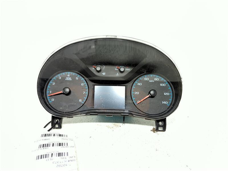 2017 GMC Canyon Speedometer Gauge OEM Green 84076679 Used 79K Miles
