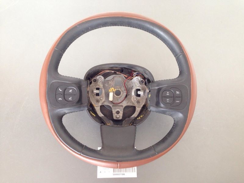 Steering Wheel With Audio Cruise Control Switches Fits 2014-2017 Fiat 500L 75140