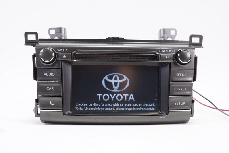 TOYOTA RAV4 Radio AM-FM Player CD Info Display Head Unit OEM 2014 2015