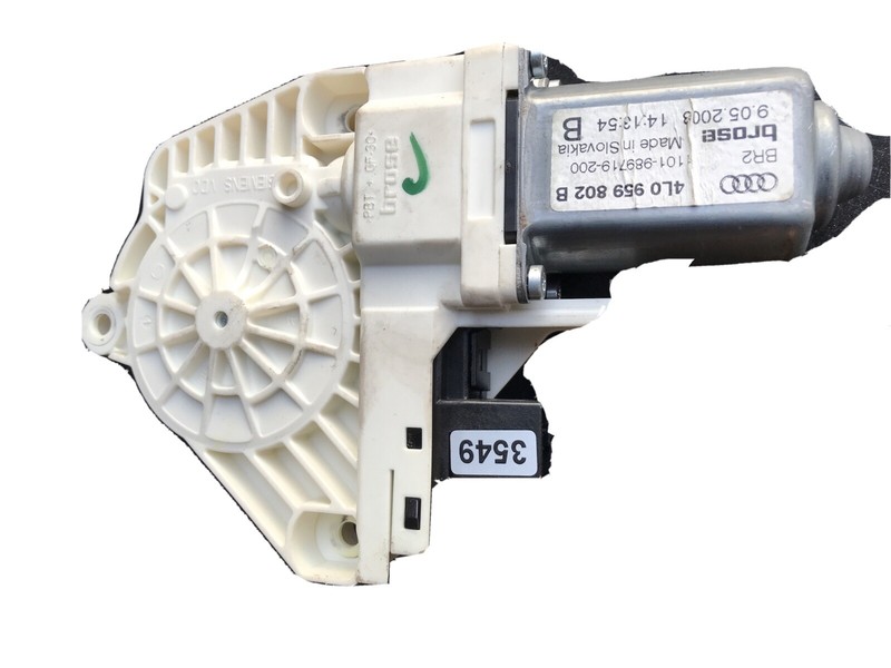 ✅ 2007-2015 AUDI Q7 4L REAR RIGHT RH PASSENGER DOOR WINDOW MOTOR 4L0959802B OEM